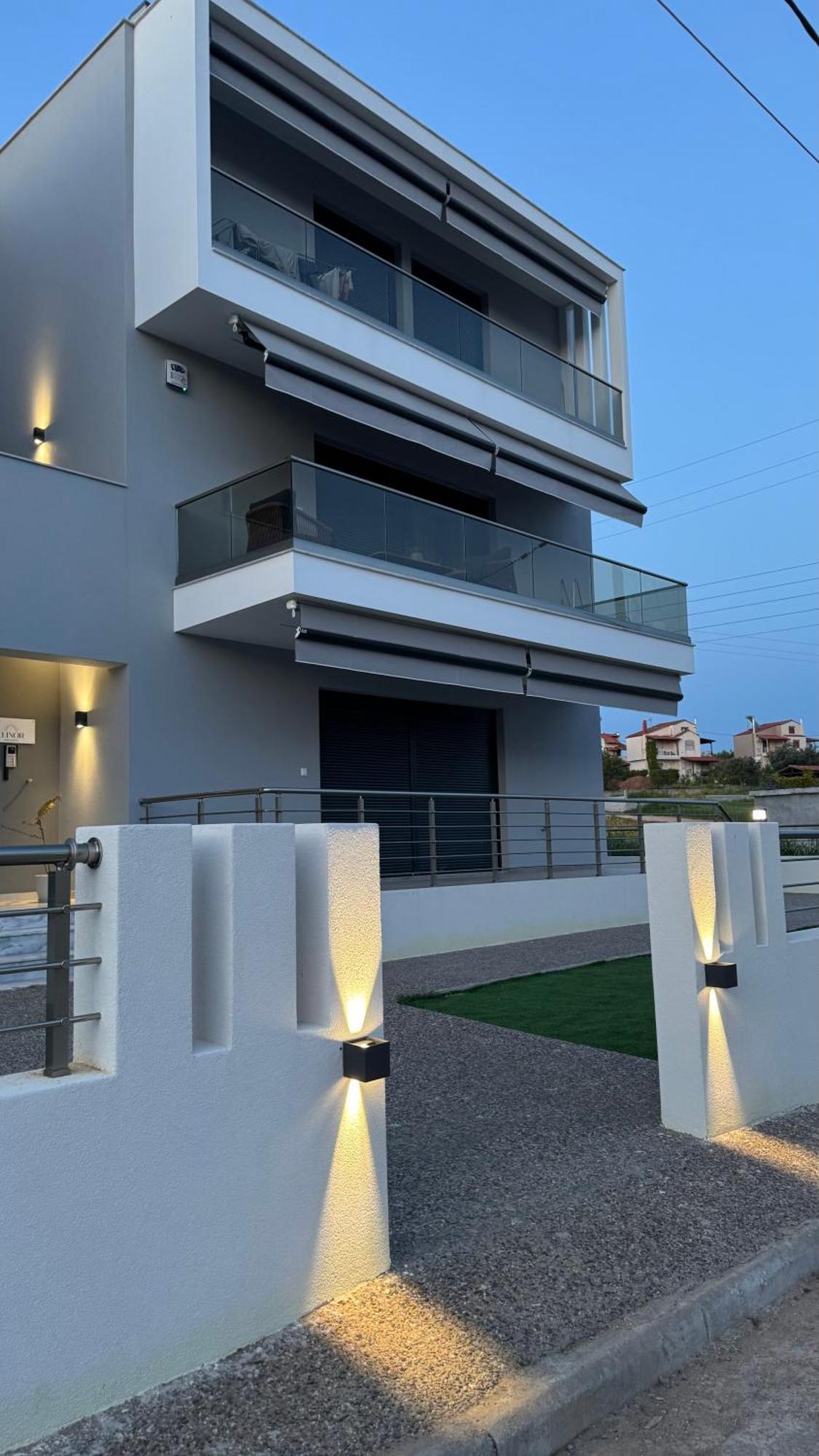 Elinor Apartments Flogita Exterior foto